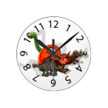 Dinosaur Friends Clock
