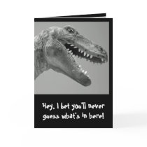 Dinosaur Humour Card