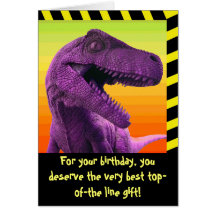 Dinosaur Humour Greeting Cards