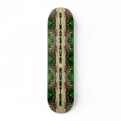 DINOSAUR HUNTER SKATEBOARD by CK7777