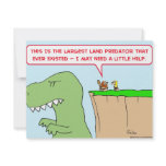 dinosaur land predator need help custom invitation