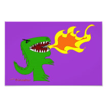 Dinosaur or Dragon Art by little t and Rene Lopez Photo