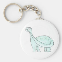 Dinosaur Picking His Nose Key Chain