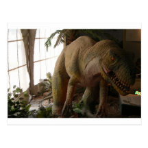 dinosaur postcard