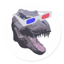 Dinosaur t-shirts sticker
