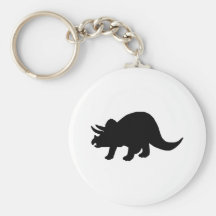 Dinosaur - Triceratops Keychain