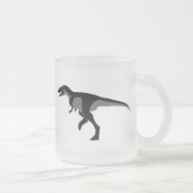 Dinosaure d'Alectrosaurus Tasse
