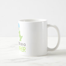 Dinosaure je vais être un frère tasse