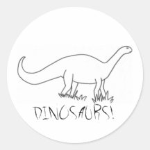 DINOSAURES ! AUTOCOLLANTS