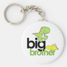 dinosaurs big brother keychains