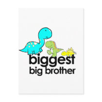 dinosaurs biggest big brother postcard