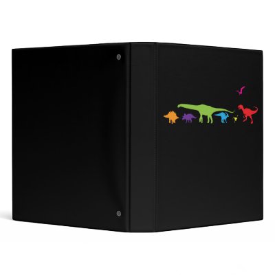 Dinosaurs Binders by infographic