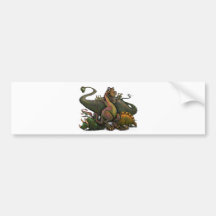 Dinosaurs Bumper Sticker