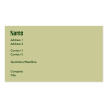Dinosaurs Business Cards