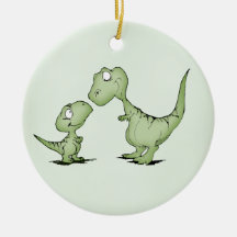 Dinosaurs Christmas Tree Ornament
