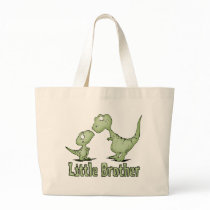 Dinosaurs Little Brother Canvas Bags