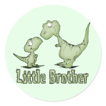 Dinosaurs Little Brother Sticker