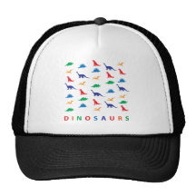 Dinosaurs Mesh Hats