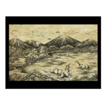 Dinosaurs Postcards