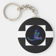 dinosaurus in blue keychains