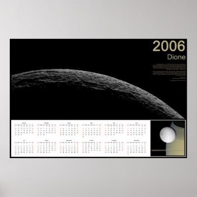 Dione 2006 Calendar Print by tiggerntatie