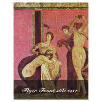 Dionysiac Frieze With Whipped Girls And Bacchante Flyers