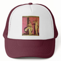 Dionysiac Frieze With Whipped Girls And Bacchante Trucker Hat