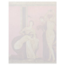 Dionysiac Frieze With Whipped Girls And Bacchante Customized Letterhead