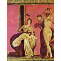 Dionysiac Frieze With Whipped Girls And Bacchante Photo Cutouts