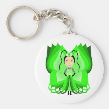Diopside Butterfly Princess Keychains