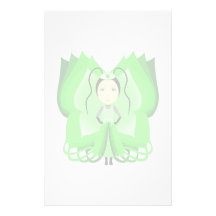 Diopside Butterfly Princess Stationery Paper
