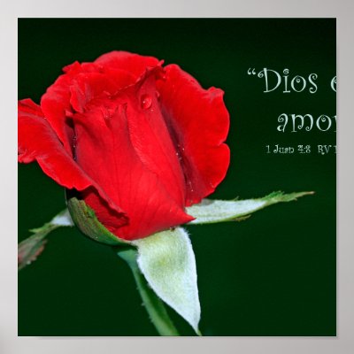 Dios es amor (Cartel de 1 Juan 4:8) by versos_de_la_biblia