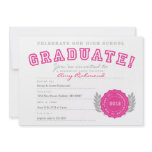 Diploma Graduation Party Invitation