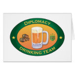 Diplomacy Drinking Team Card