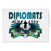 Diplomats Gone Wild Greeting Card