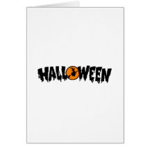 Dire de Halloween Cartes De Vœux