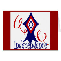 dire de l'indépendance carte de vœux