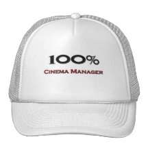 Directeur de cinéma de 100 pour cent casquette de camionneur