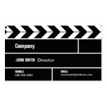 Director Clapperboard Film Movie Business Card