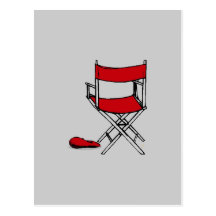 Director's Chair & Hat Post Cards