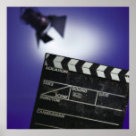 Director's Slate & Stage Light Print