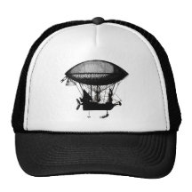 Dirigeable de pirate de Steampunk Casquette De Camionneur