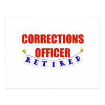 DIRIGEANT DE CORRECTIONS RETRAITÉ CARTES POSTALES