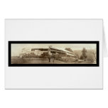 Dirigible Shenandoah Disaster Photo 1925 Greeting Card