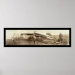 Dirigible Shenandoah Disaster Photo 1925 posters