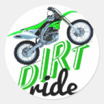 Dirt addict sticker