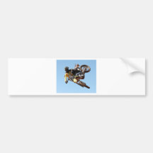 Dirt bike bumper sticker