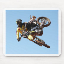 Dirt bike mouse pad
