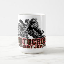 Dirt race coffee mug
