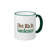 Dirt Rich Gardener Mugs
